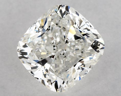 GIA 1.00 Carat H-VS2 Ideal Cut Cushion Modified Diamond